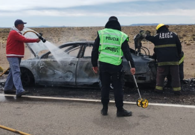 Importante intervención policial en Cañadón Seco: secuestraron una camioneta por alcoholemia positiva de 2,28 