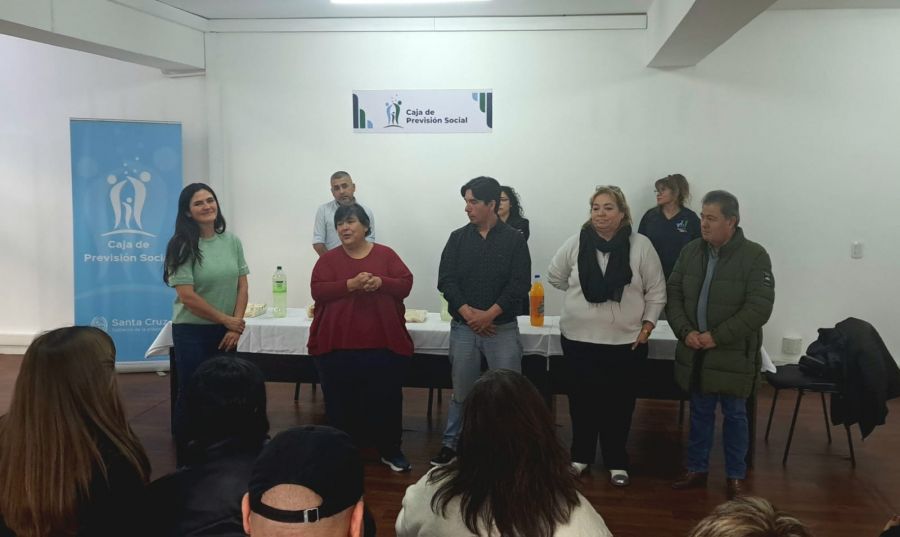 La Caja de Previsión Social dio la bienvenida a nuevos jubilados de Río Gallegos
