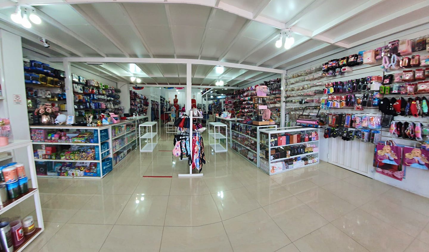 Tres delincuentes ingresaron a un comercio para robar botellas térmicas 