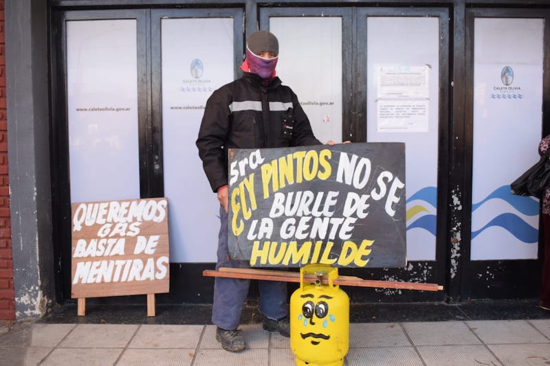 El municipio fue el epicentro de protestas y reclamos de vecinos esta mañana