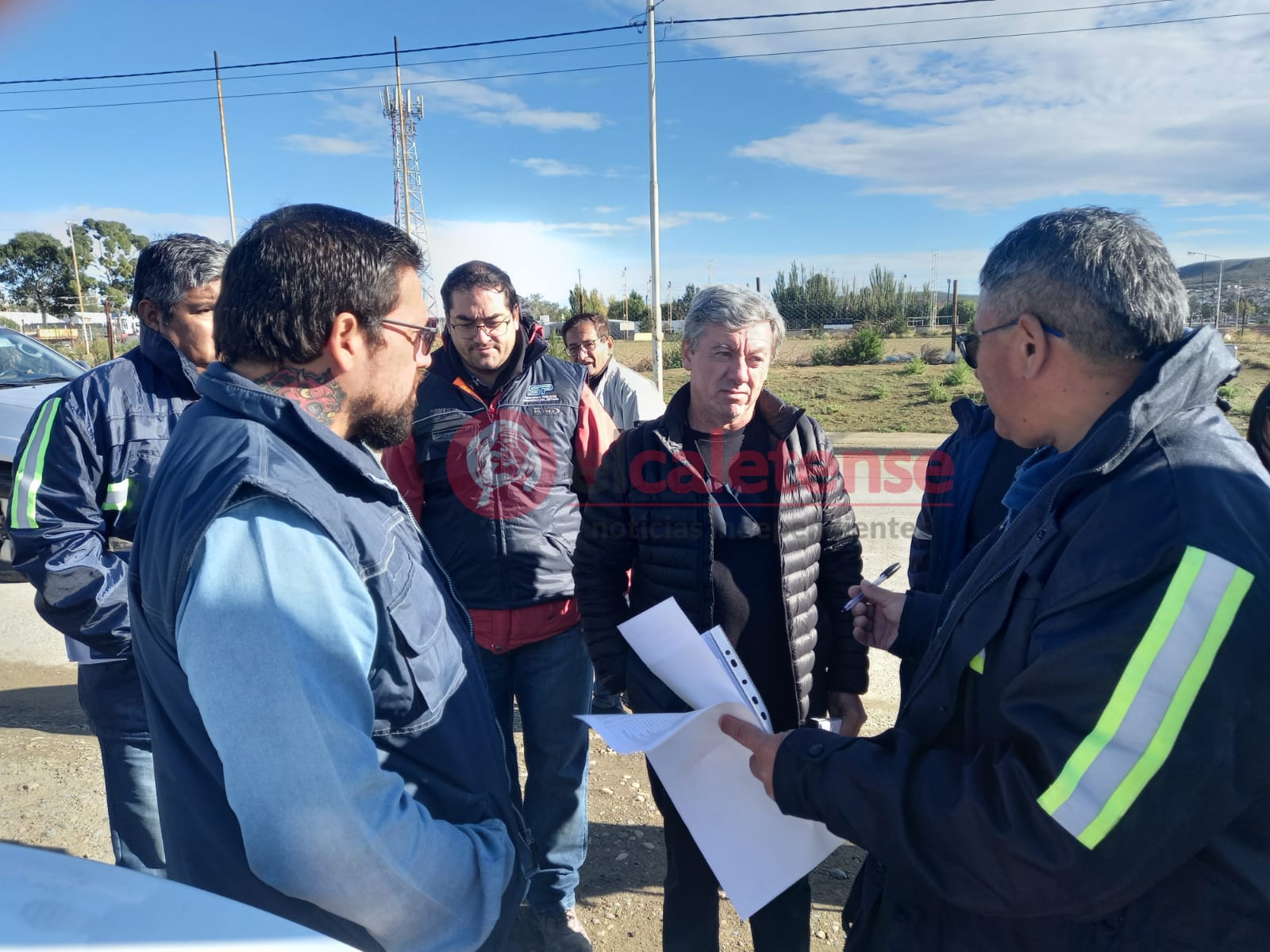 Jorge Arabel en Caleta Olivia: 