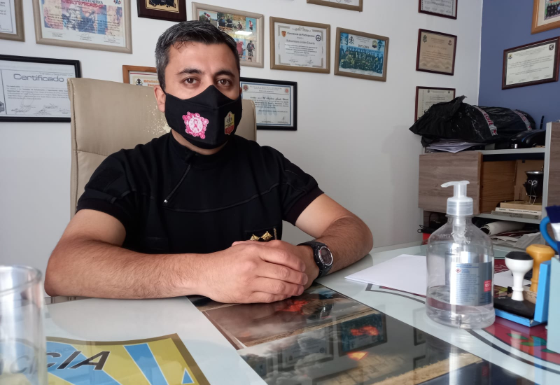 Ayer se registraron 23 intervenciones de bomberos a raíz del temporal