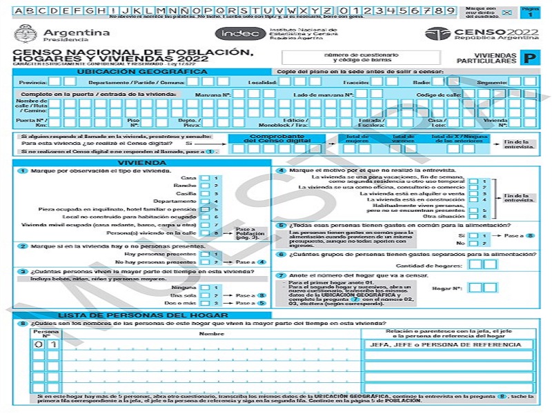 Censo 2022: todo lo que tenés que saber para realizar el trámite