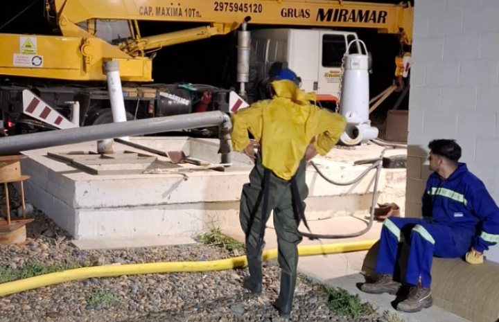 La Planta de Ósmosis de Caleta Olivia reanudó su funcionamiento tras tareas de mantenimiento