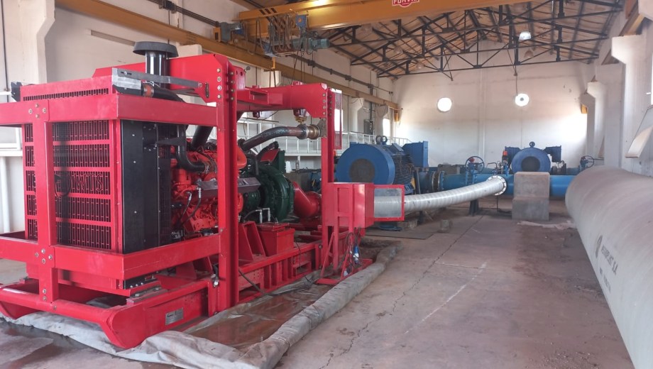 Instalaron una Bomba y se Reanudó el Envío de Agua desde el Ducto Barreales para Cutral Co y Plaza Huincul