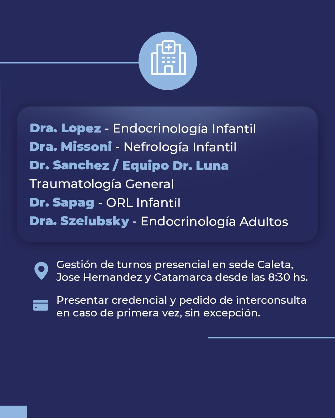 Delgado acusó a Provincia de 