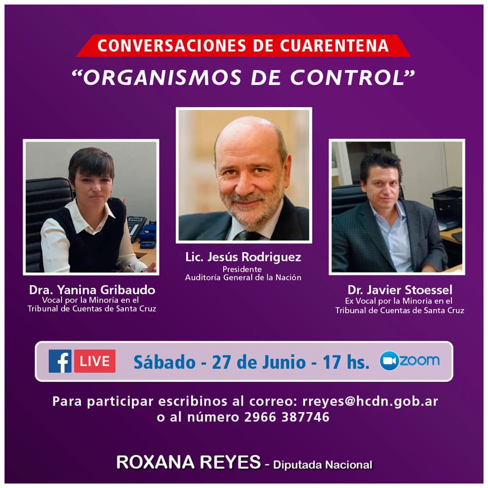 Esta tarde a las 17 horas la UCR realiza una charla virtual sobre política, democracia y desempeño de los organismos de control del Estado
