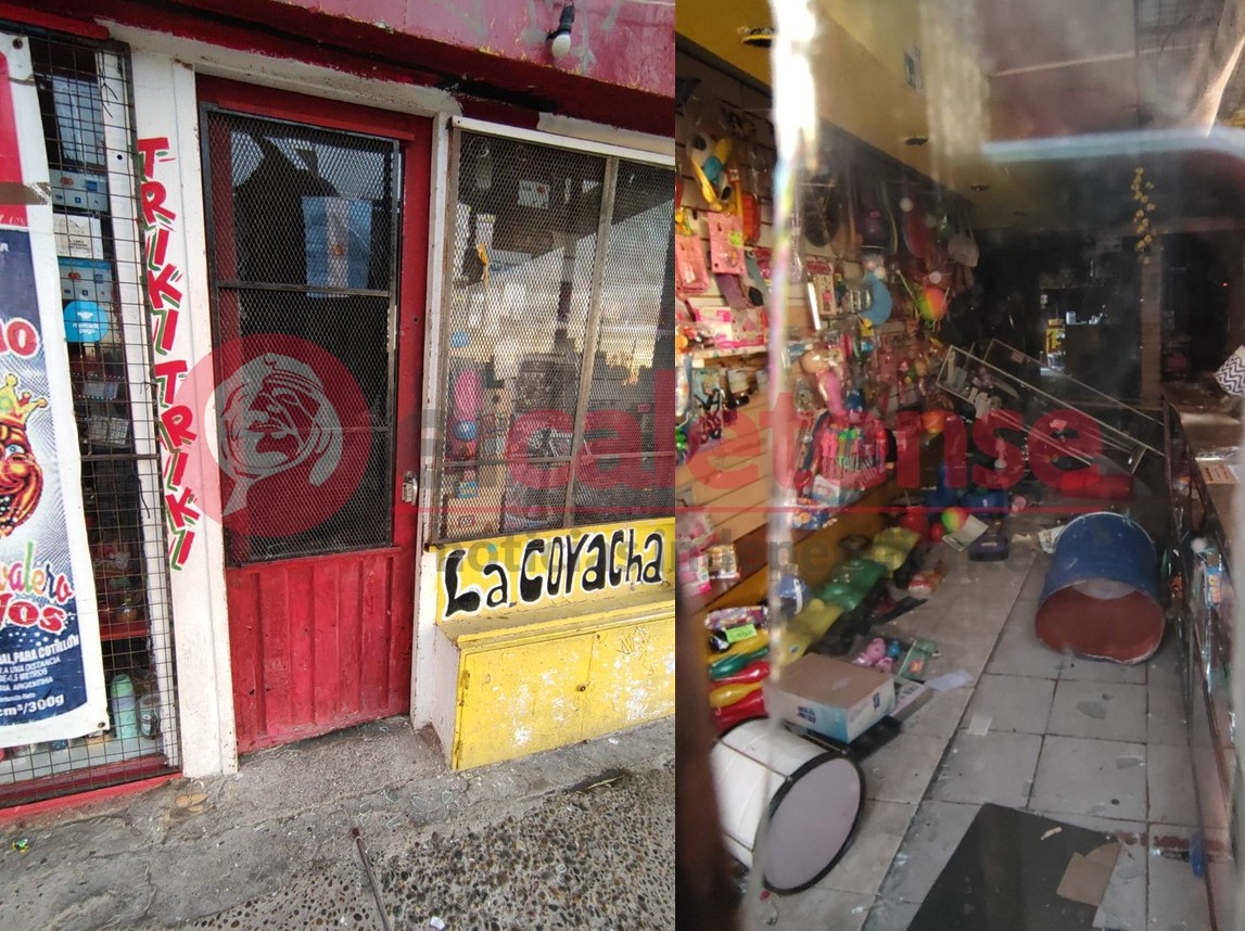 Insólito: propietario de “La Covacha” provocó destrozos en su propio local