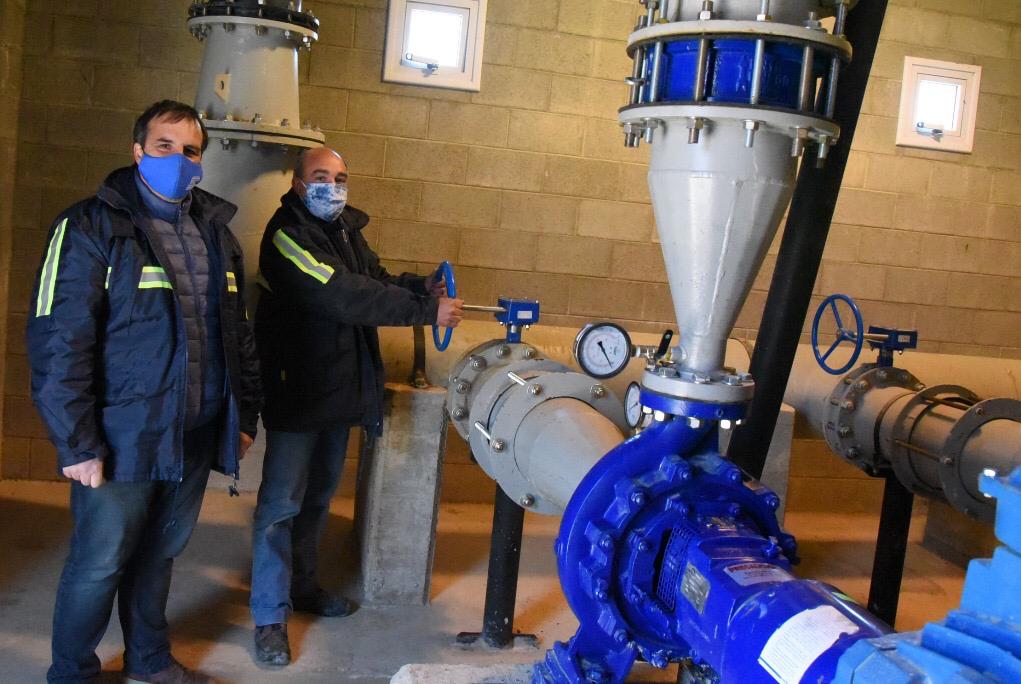 Cerca de una solución: a partir de la próxima semana la Planta de Ósmosis Inversa aportará agua a Caleta Olivia