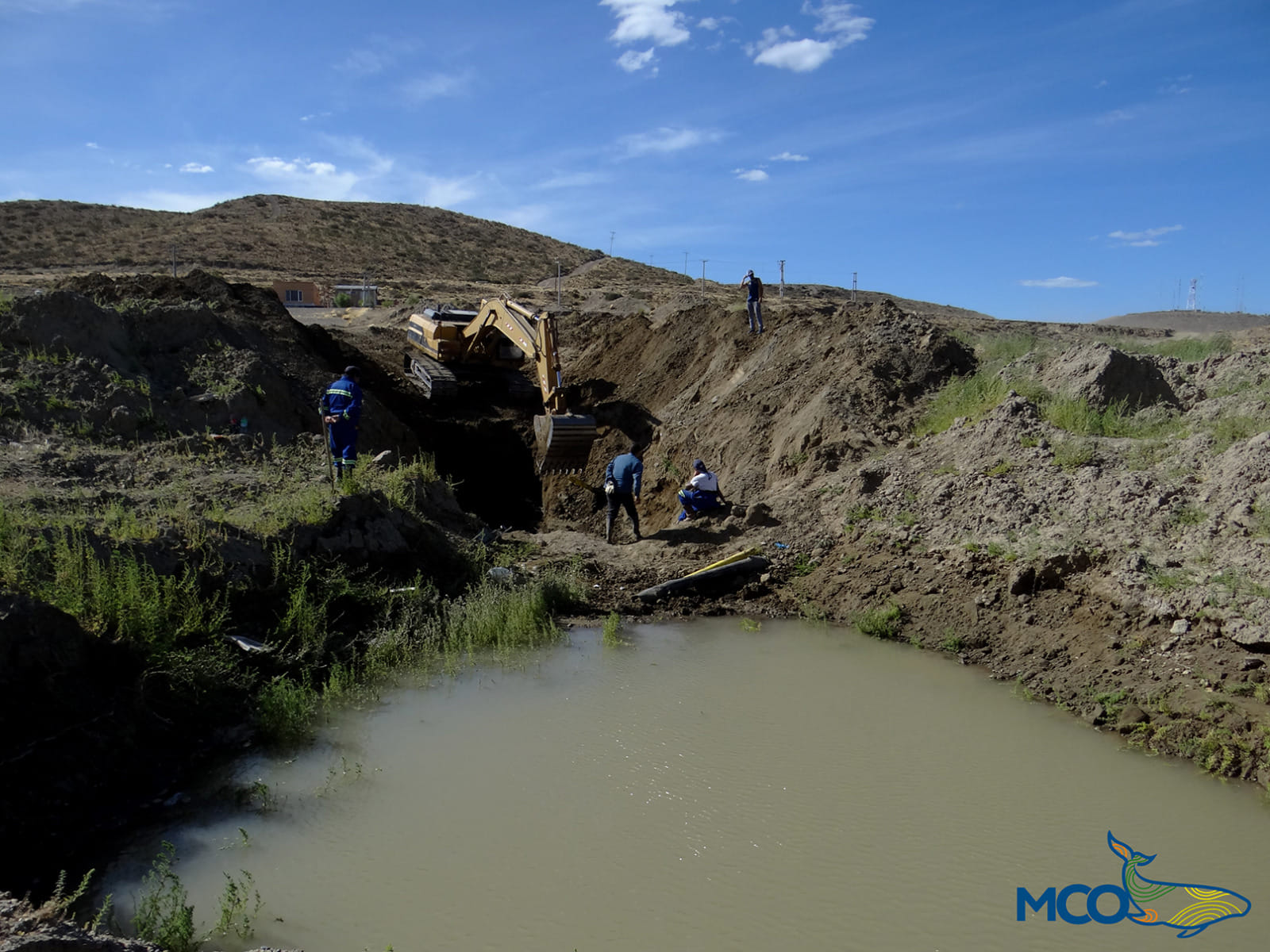 Servicios Públicos trabaja en la reparación del acueducto interno