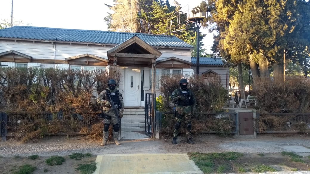 La Policía agradece el acompañamiento de la Comisión de Fomento de Cañadón Seco