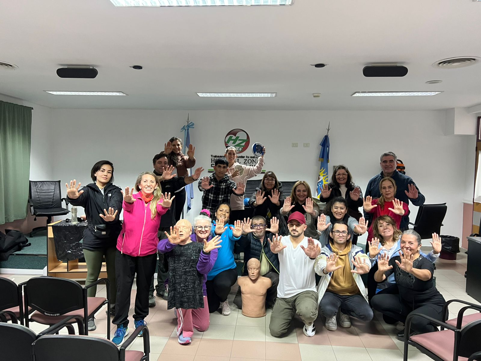 Inclusión y preparación: Capacitación en RCP con participación de la Escuela Virtual de Sordos