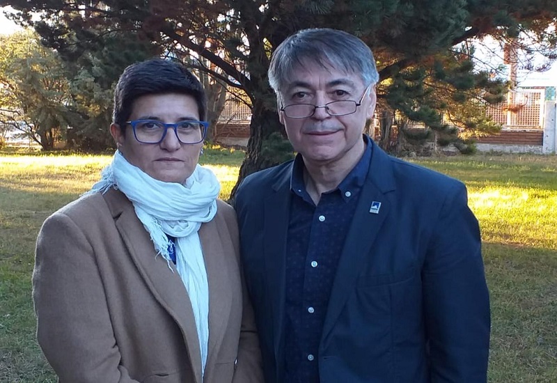 Hugo Rojas - Roxana Puebla, la fórmula presentada para el Rectorado de la UNPA