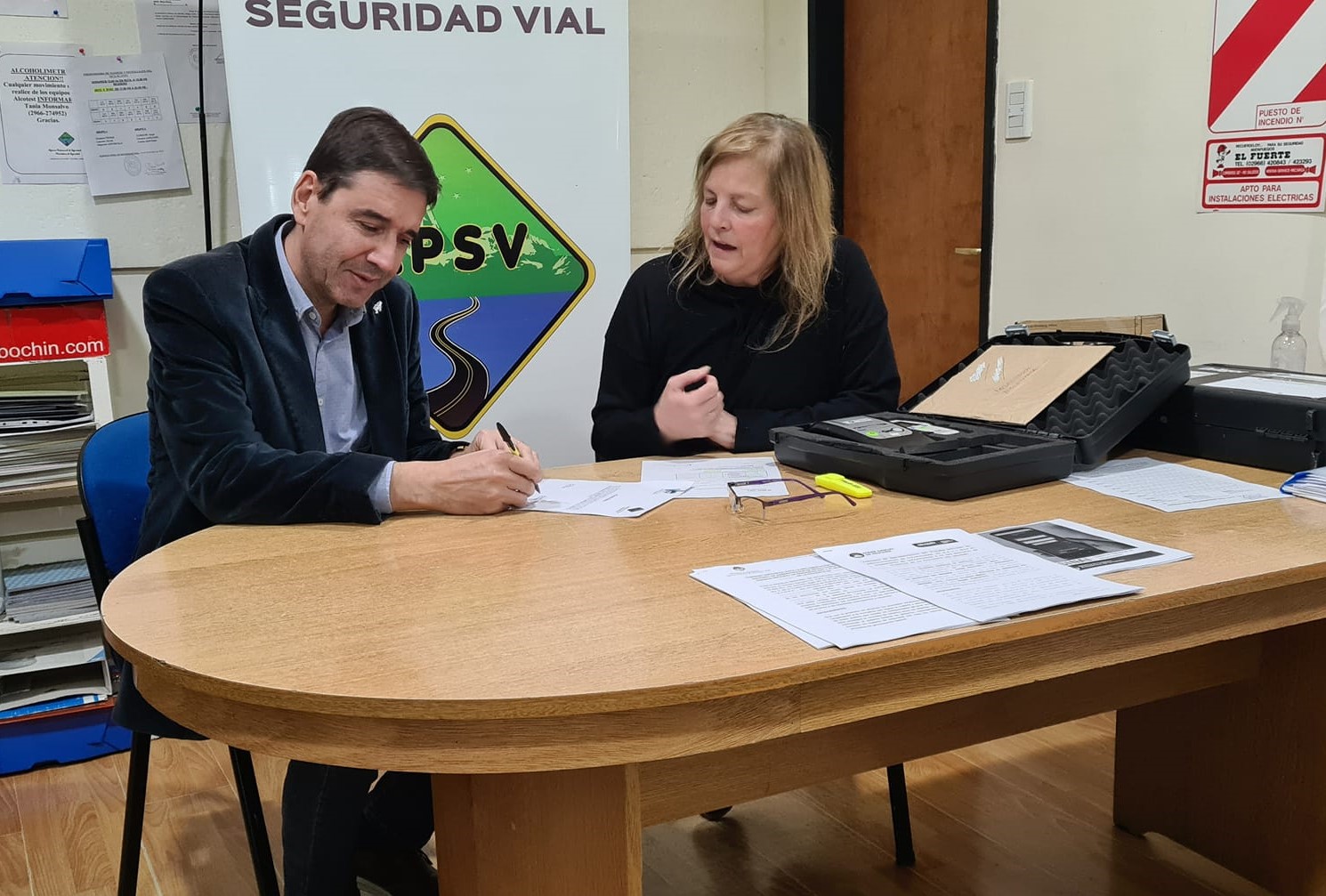 Caleta Olivia recibió un nuevo alcoholímetro