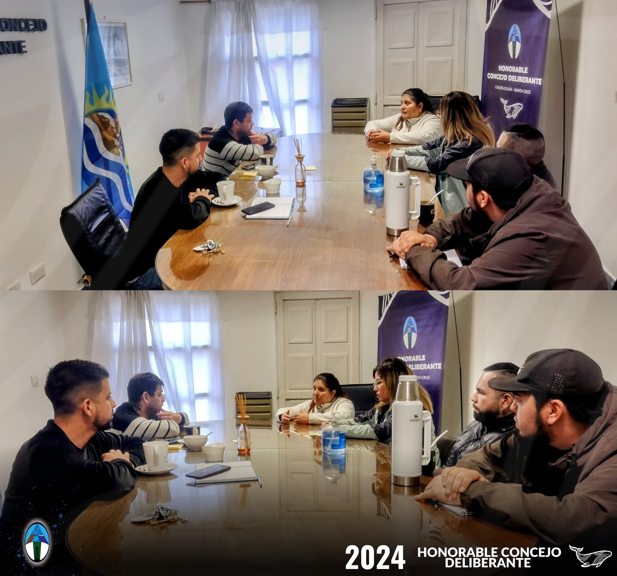 Belarde se reunió con miembros de movimientos sociales