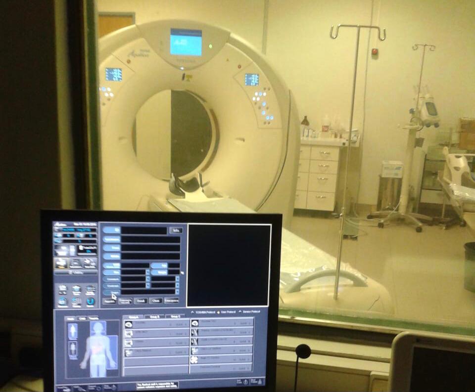 El corte de luz de ayer produjo un avería en el UPS del tomógrafo del hospital zonal