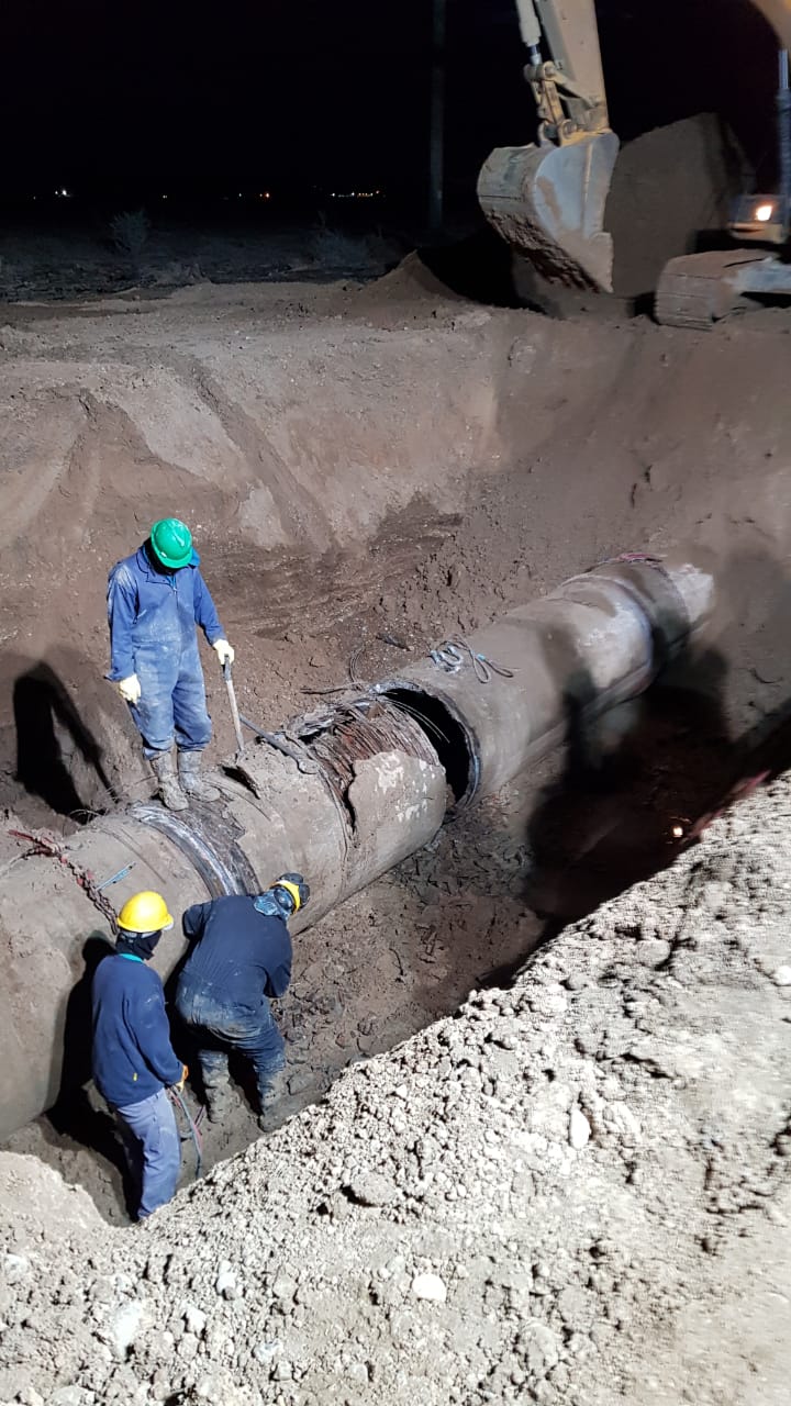 Se detectó una nueva rotura en el acueducto cuando la ciudad comenzaba a recuperar el abastecimiento