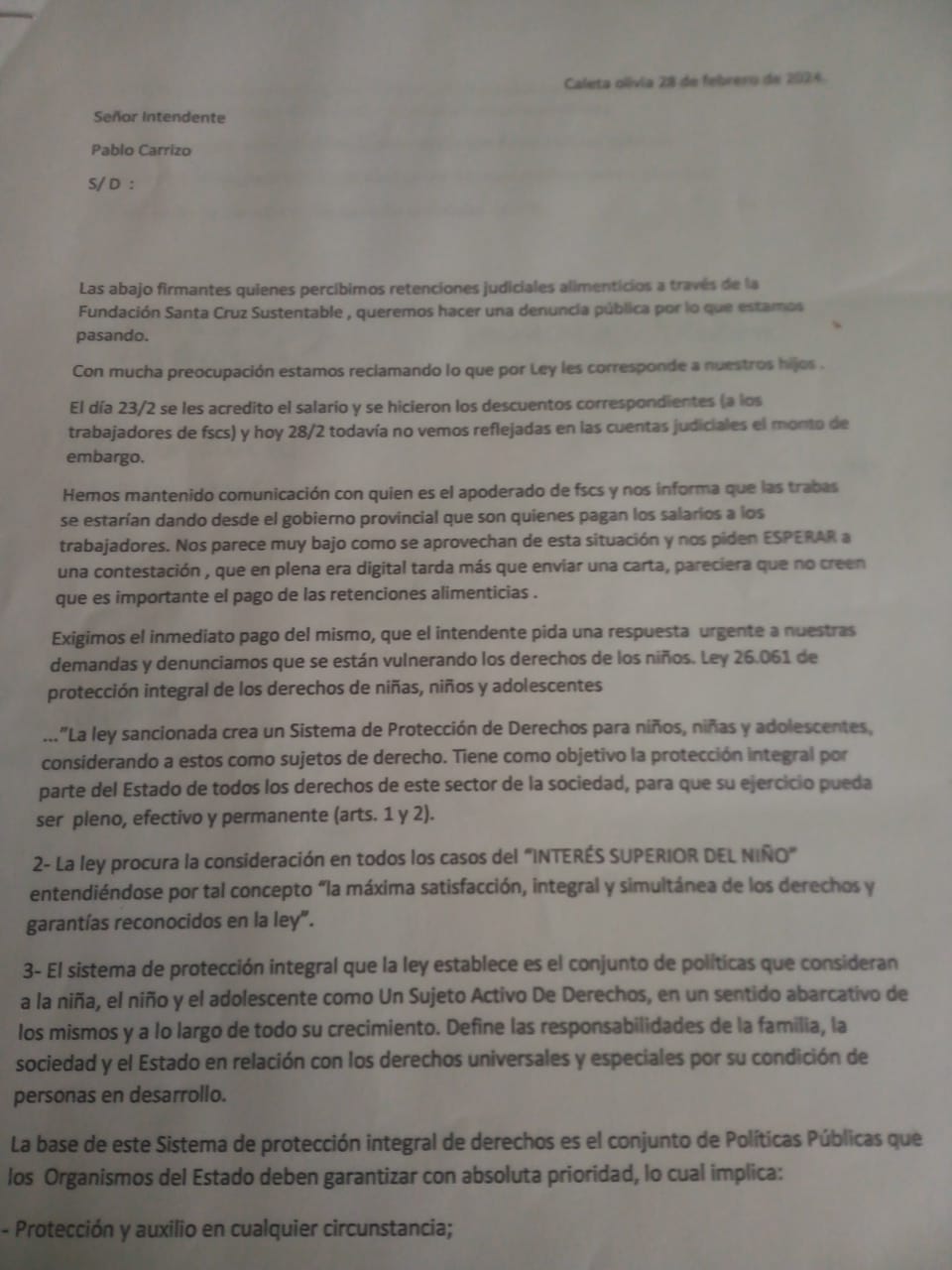 Enrique Papa: “Hay una manifiesta persecución al gremio docente de Adosac”