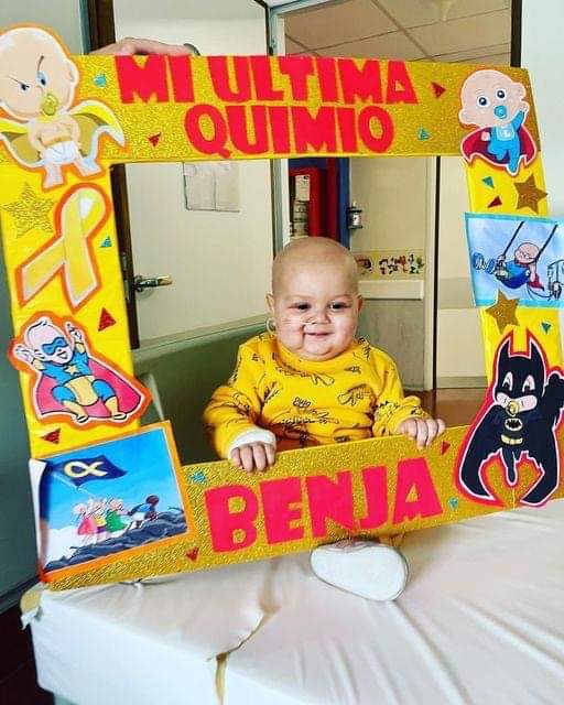 Benja superó su última quimioterapia 