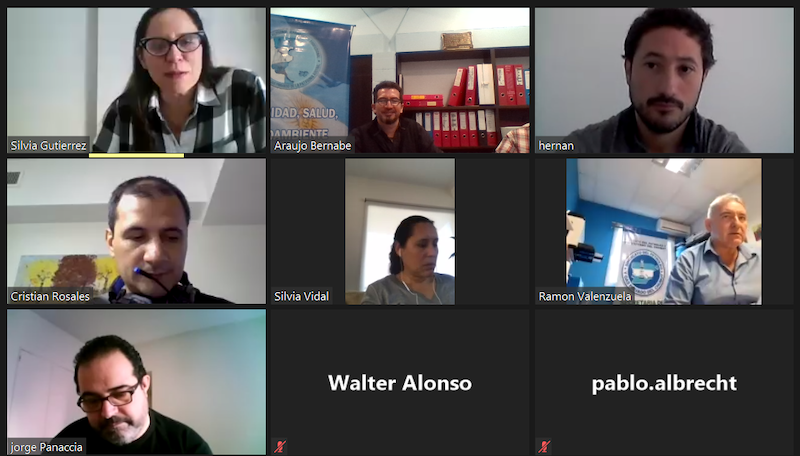 La Mesa Cuatripartita se reunió por Zoom con la presencia de Petroleros Jerárquicos