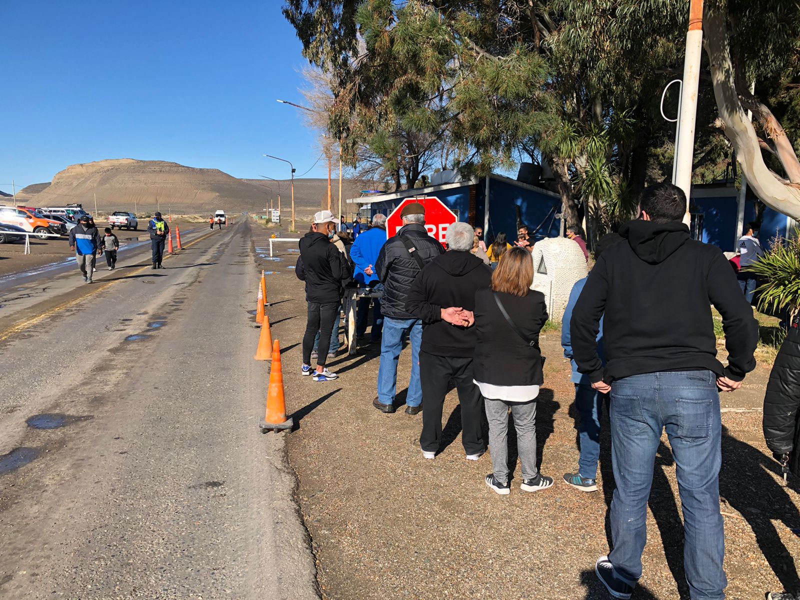 Ingreso a Santa Cruz: 