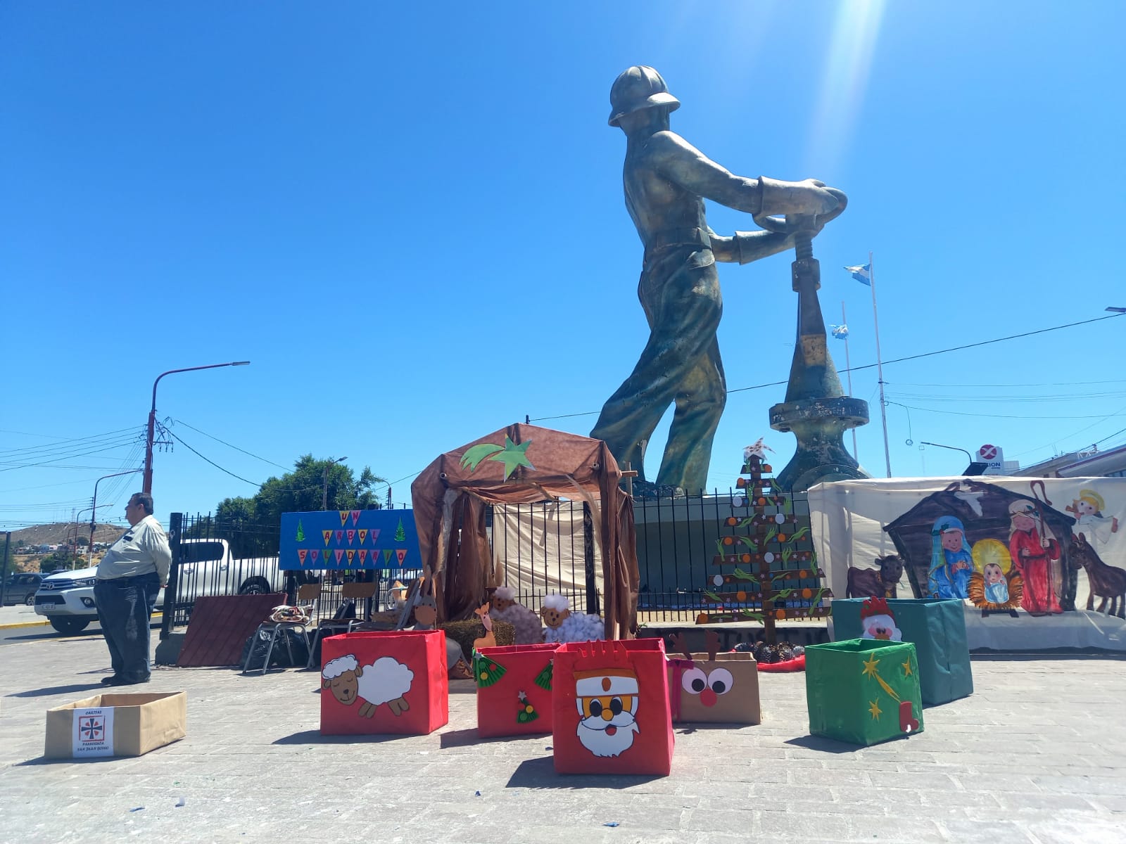 Crio. José Britos: “En Caleta Olivia están en un 90% con medidas de fuerza”