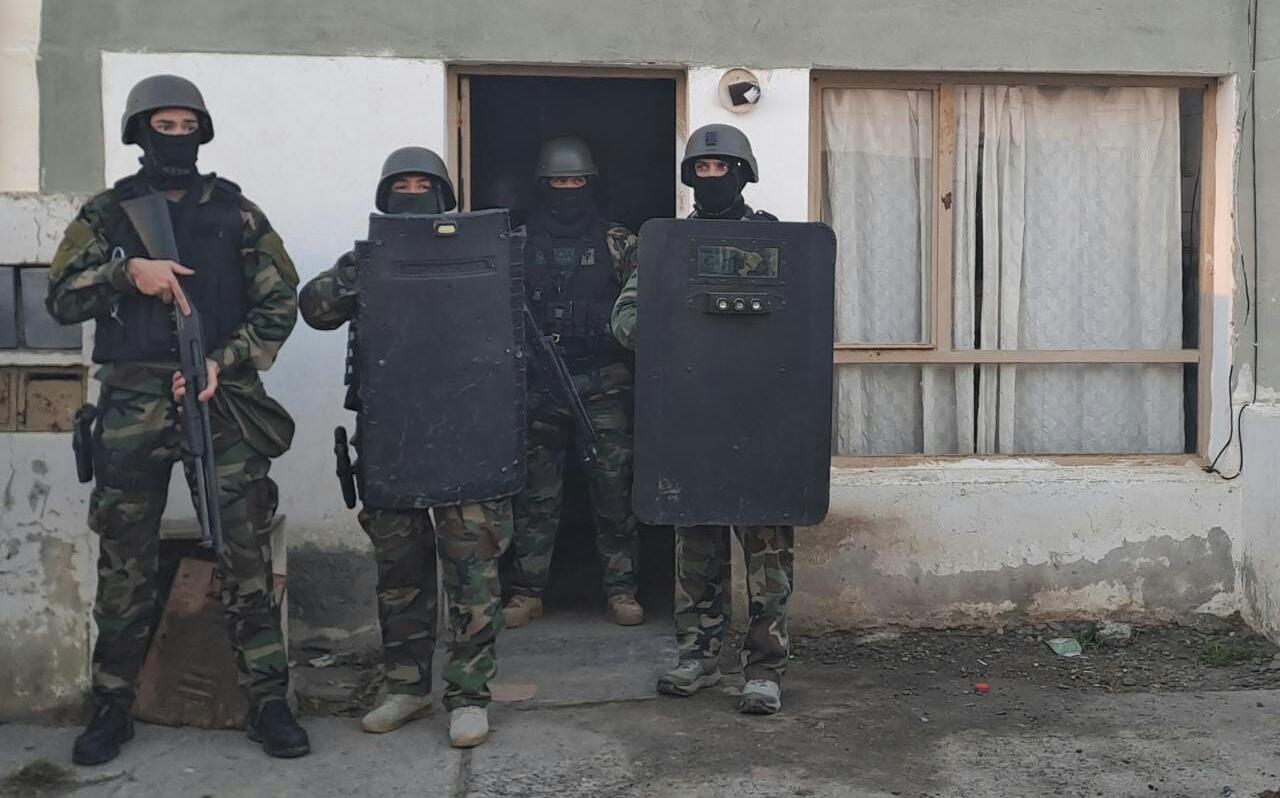 Allanamientos por robo a mano armada