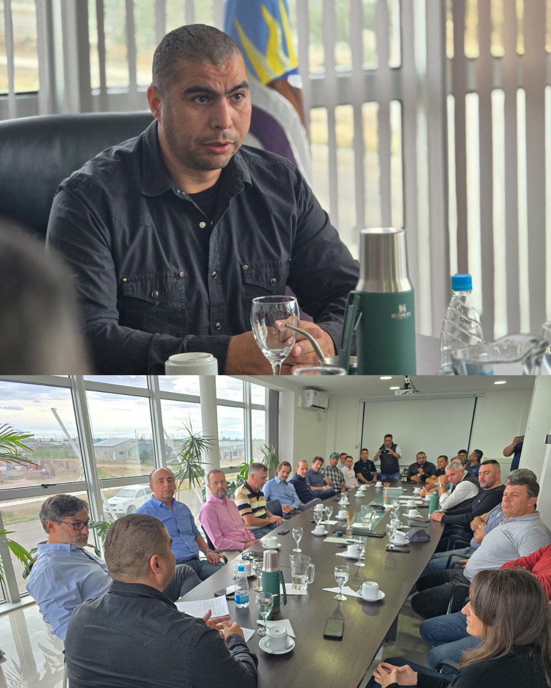 Güenchenen destaca  el esfuerzo de los trabajadores y afirma que estan dadas las condiciones para que las empresas inviertan y reactiven la producción 