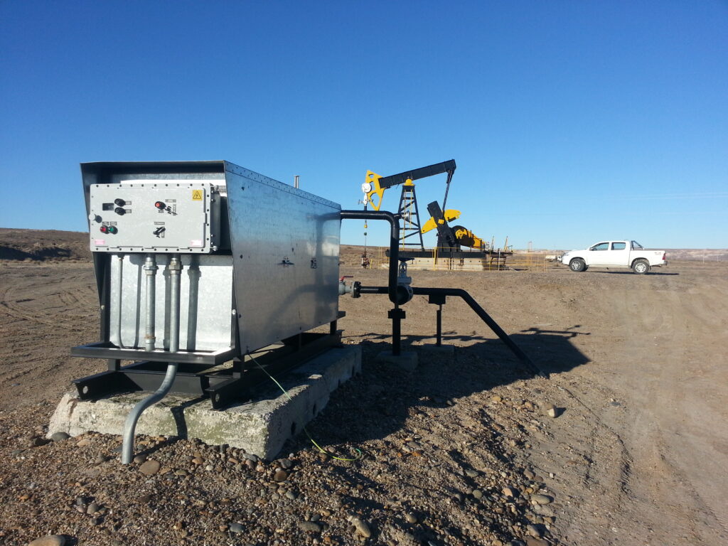 Empresa comodorense desarrolló el primer calentador eléctrico para pozos petroleros