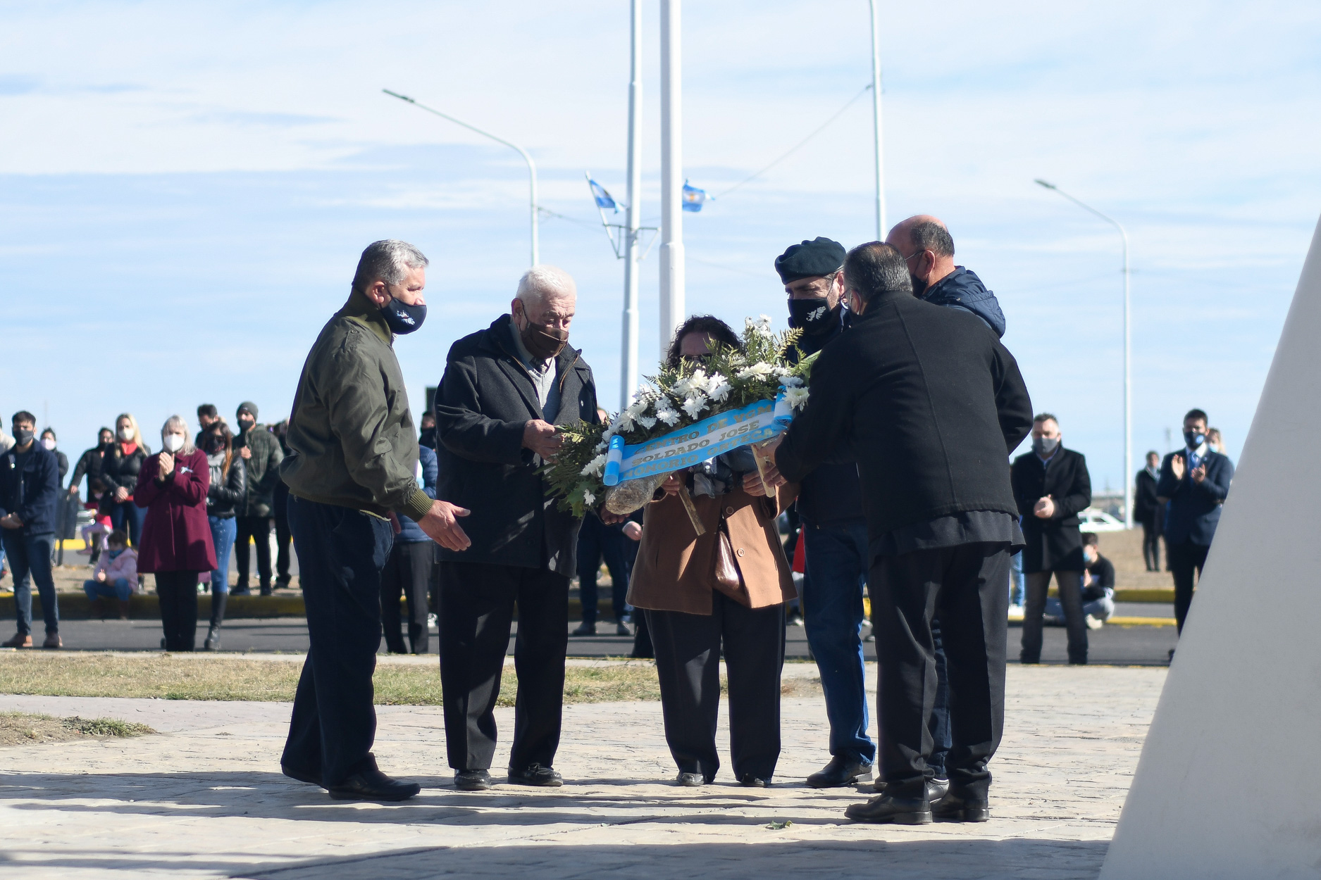 El Gobierno Provincial acompañó el acto homenaje a veteranxs y caídos en la Guerra de Malvinas