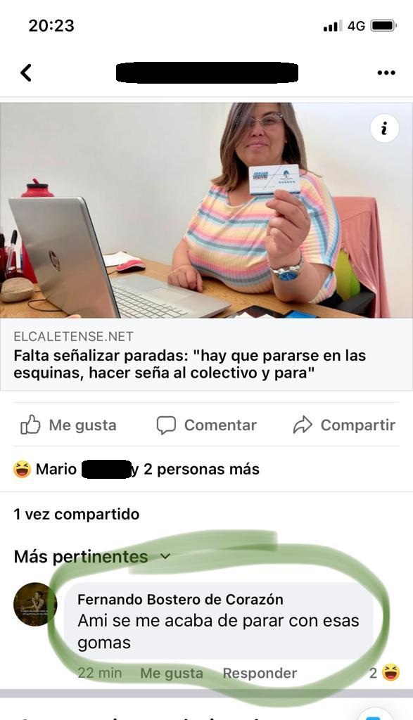 Tras los memes sexistas, la presidenta de Urbano hizo su descargo por redes: 