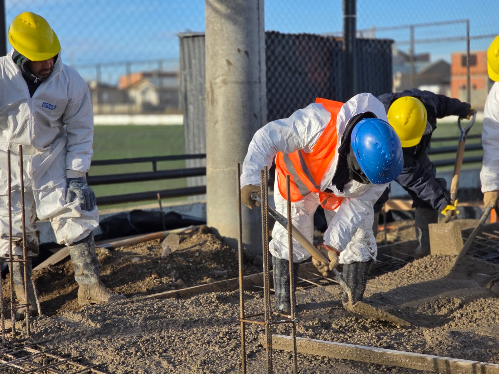 Avanza la construcción del nuevo edificio para la AIFB en Río Gallegos