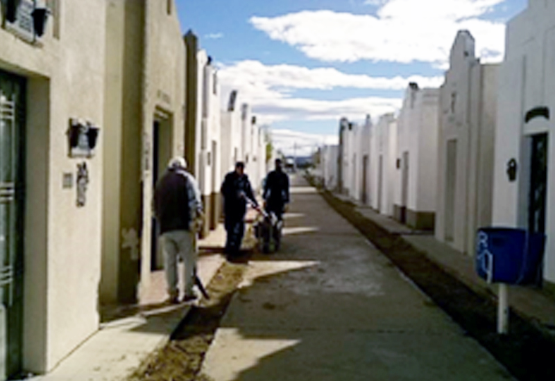 La Municipalidad de Las Heras acondiciona el Cementerio local
