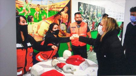 Protección Civil estuvo presente en la jornada de 