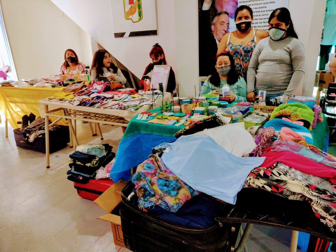 Se realizó una feria de emprendedoras locales