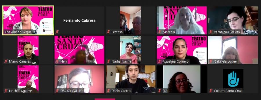 Se realizó el lanzamiento oficial del 34° Selectivo de Teatro Santa Cruz, edición virtual
