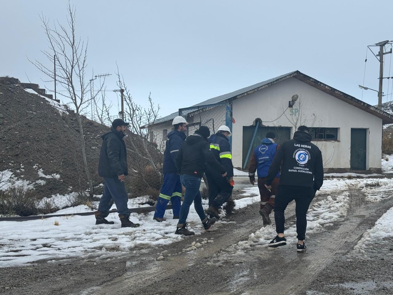 Petroleros y el Gobierno Provincial reactivan el servicio de agua a Las Heras