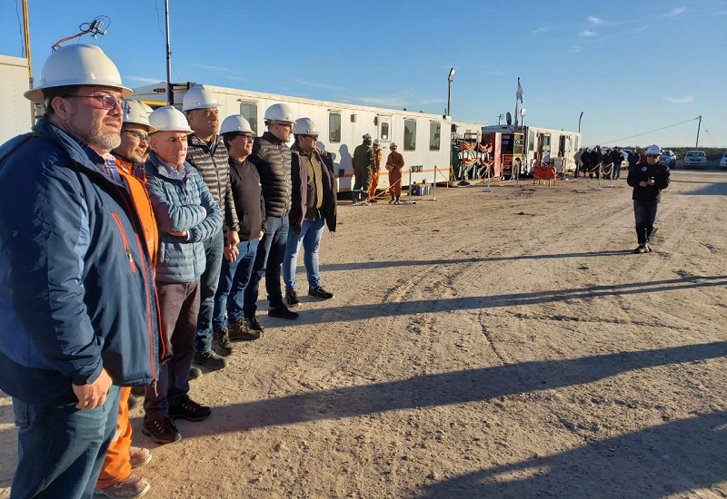 Llugdar participó de numerosas visitas a Afiliados en Santa Cruz norte