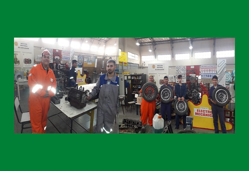 Estudiantes de la Escuela Industrial N° 1 de Caleta Olivia presentaron trabajos de investigación