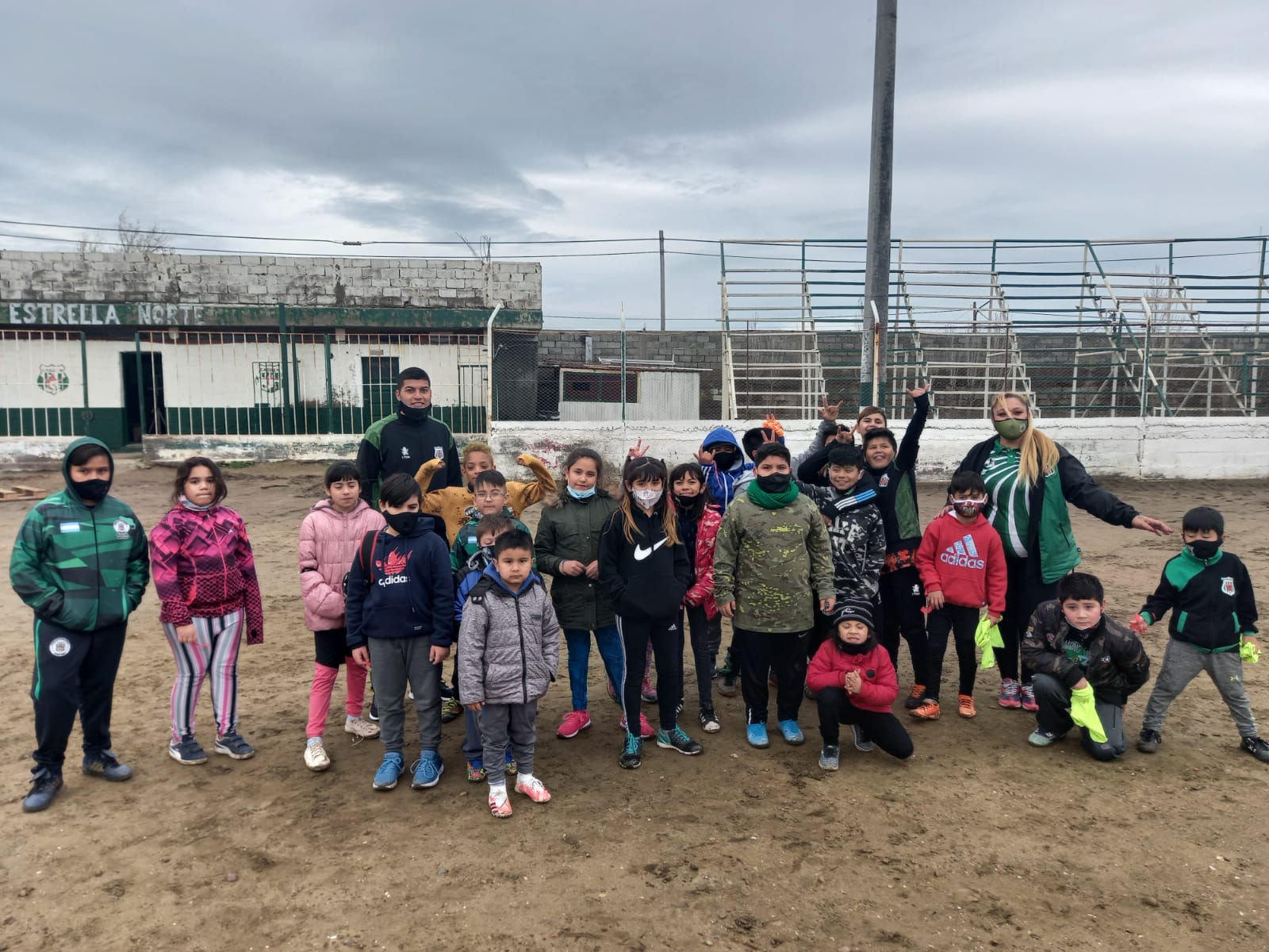 El Club Estrella Norte festejó el día de la niñez en su sede