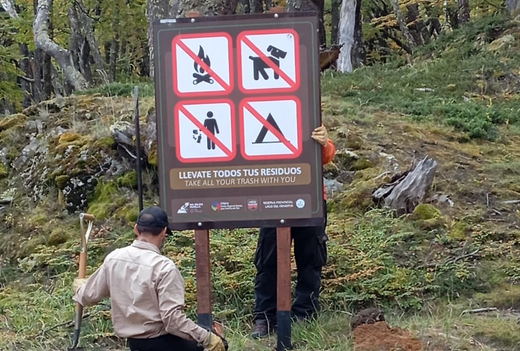 Servicios Públicos trabaja en la iluminación de la calle 22 de Río Gallegos