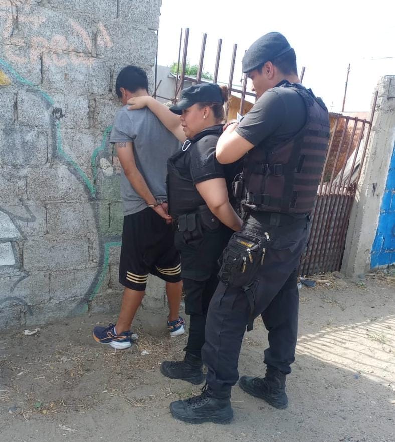 La policía detuvo un robo en barrio 26 de Junio