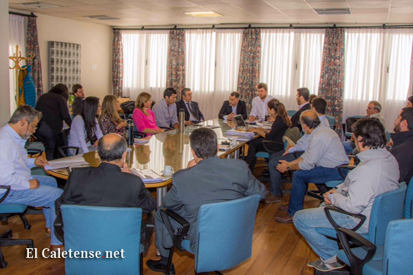 Medio Ambiente  Reunión de comisión evaluadora por represas