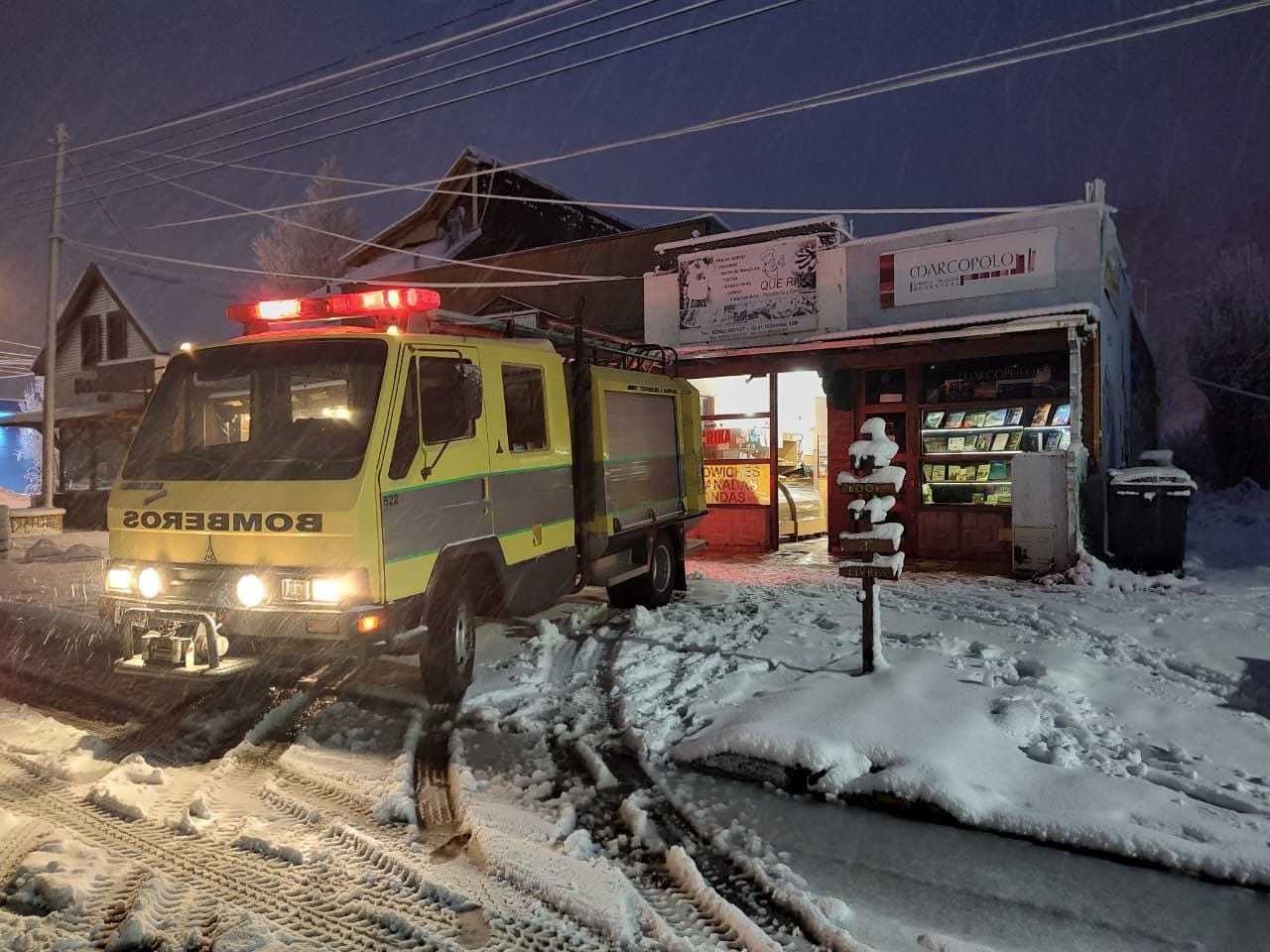 Principio de incendio en una panadería