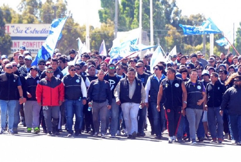 Los Petroleros de Chubut se movilizan este miércoles desde la mañana contra la flexibilización laboral