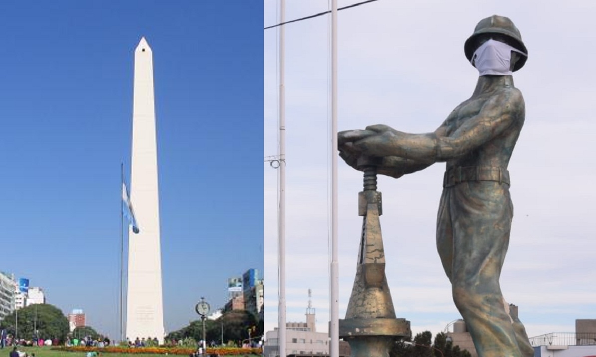 Del obelisco al Gorosito: Caleta Olivia ya es capital alterna de la Argentina