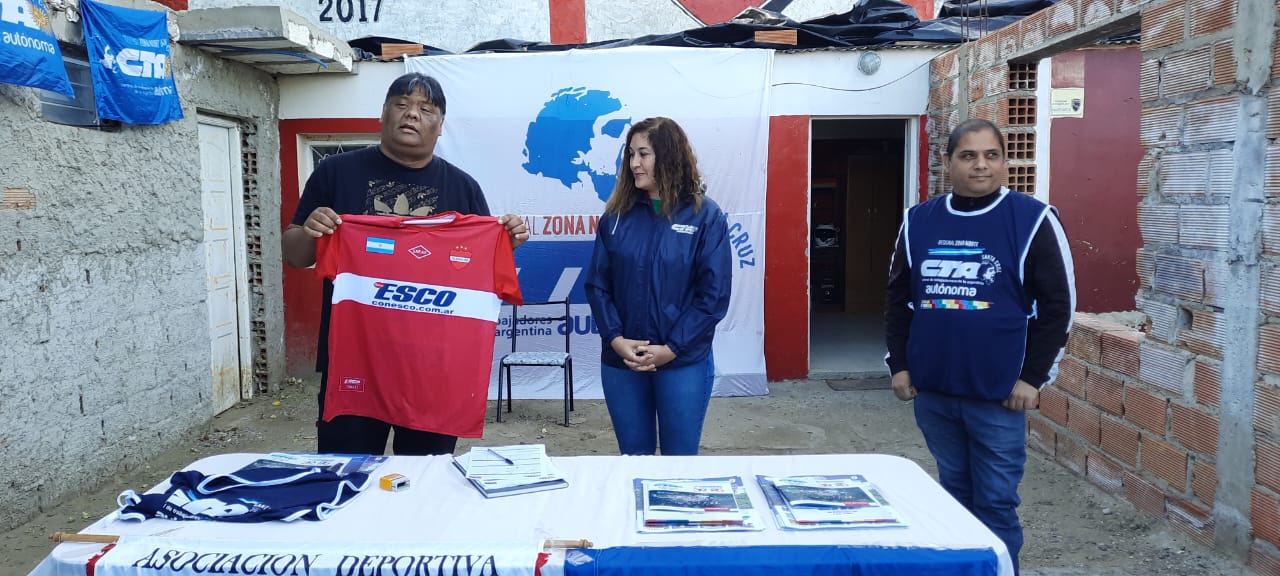 El  Club Olimpia Junior se sumó a la CTA-Autónoma Regional Zona Norte