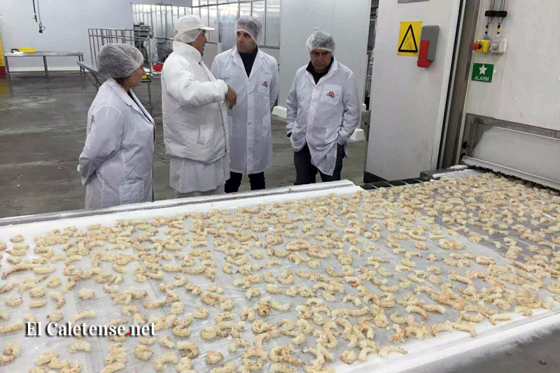 Quintana recorrió plantas pesqueras de Puerto Deseado