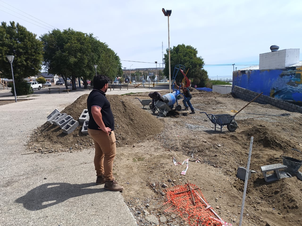 Renovación de la costanera de Caleta Olivia: con un futuro turístico y cultural