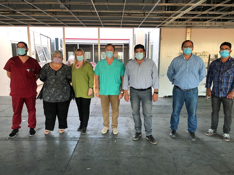 El Hospital Modular podría estar en funcionamiento en el mes de mayo 